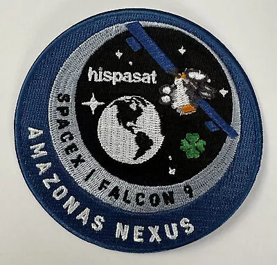 Original Spacex  Amazonas Nexus Viasat -3 Satellite Falcon Heavy Mission Patch • $11