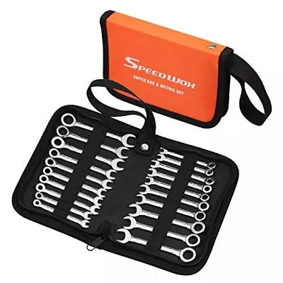 SPEEDWOX 20 Pcs Mini Combination Wrench Set Mini Ignition Wrench Set Standard • $29.19