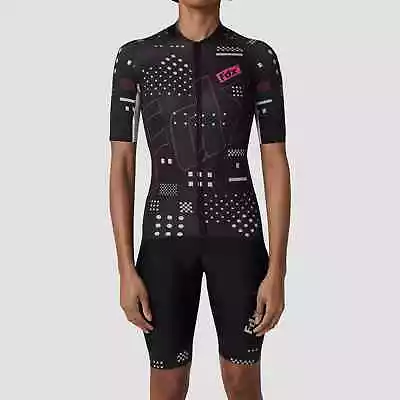 Women Cycling Jerseys Suit Bike Team Short Sleeve Shirt Racing Gel Bib Short Set • $59.35