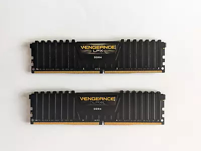 32GB (2x 16GB) Corsair Vengeance LPX 2666MHz DDR4 RAM CM4X16GE2666C16K8 • £49.99