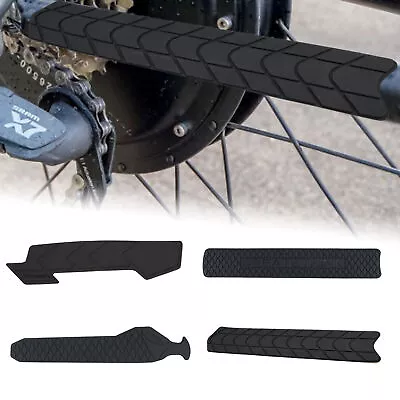 Bicycle Silicone Bike Cycling Chainstay Frame Protector Cover Chain Stay Guard • $10.19