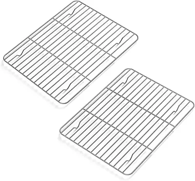 2 Pack Cooling Rack For Baking Stainless Steel Heavy Duty Wire Rack Baking Rack • $11.80