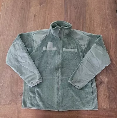 Usgi Army Cold Weather Gen3 Ecwcs Medium Long Fleece Foliage Green Jacket Exc • $30