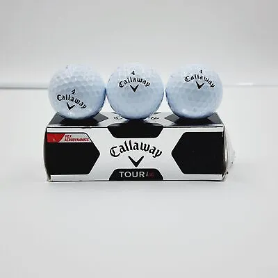 $7 • Buy Callaway Tour I(z) Premium Golf Balls 1 Box Of 3 Hex Aerodynamics Golfer