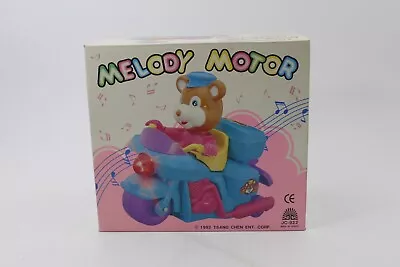 Vintage 1992 MELODY MOTOR BATTERY OPERATED TOY MOTORCYCLE MIB • $17.99