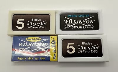 20 Vintage Wilkinson Sword Double Edge Razor Blades Made In England New • $28.99