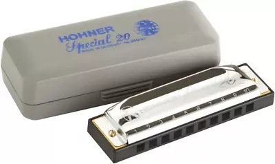 HOHNER 560PBXC Special 20 Diatonic Harmonica One Size Stainless Steel  • $55.04