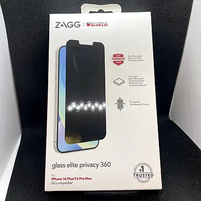$19.98 • Buy ZAGG InvisibleShield Privacy 360 Screen Protector IPhone 14 Plus/13 Pro Max