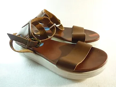 MIA Women Shoes Sandlas Tan Wedge Size 7.5 SKU 11842 • $24