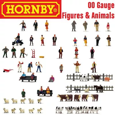 HORNBY OO Gauge Figures People Animals - Choose R7115 R7116 R7117 R7118 R7119 • £10.95