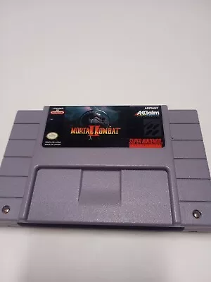 Mortal Kombat II 2 Super Nintendo SNES Original Authentic Genuine Game 1 • $24.90