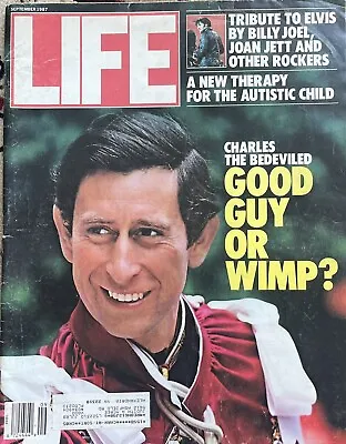 $19.99 • Buy Vintage 1987 Life Magazine King Prince Charles Queen Elizabeth England Elvis G 