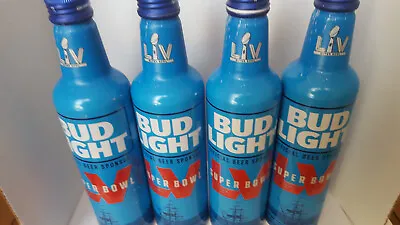 $12.99 • Buy Bud Light Tampa Bay Super Bowl  Lv  Aluminum Bottle 16oz .top Open .empty (4)
