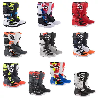 Alpinestars Tech 7s Youth Motorcycle Mx Riding Boots • $342.54