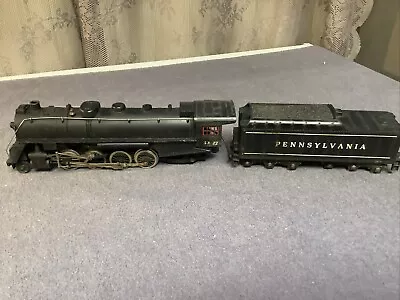 VINTAGE MANTUA HO GAUGE LOCOMOTIVE AND PENNSYLVANIA TENDER COAL CAR Used Runs • $48