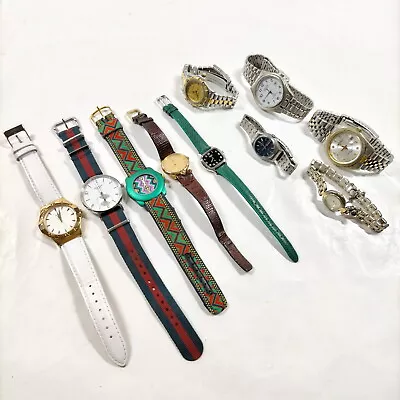 Seiko Mario Valentino Others Watch 10 Pieces Set 567673 • $0.99