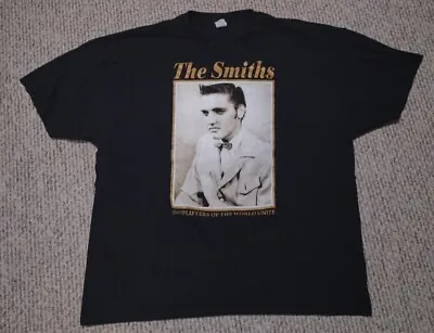 MORRISSEY T-shirt The SMITHS Alternative Elvis Rock Tour Band Retro Shirt 3XL • $35.99