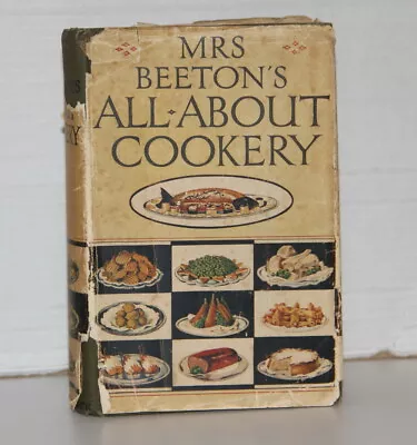 Mrs Beeton’s All-About Cookery – Vintage - 12 Colour Plates • $18.66