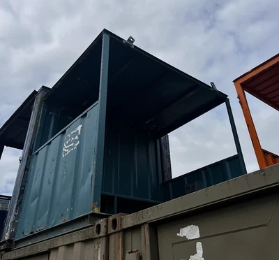 Site Cabin Smoking Shelter / Vaping Welfare Portable Building Metal Cannopy  • £1395