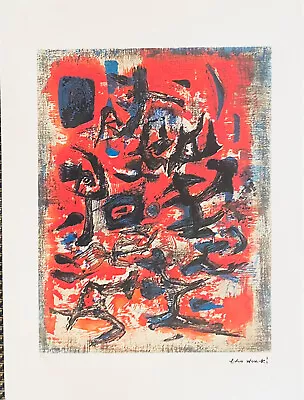 $264.69 • Buy Zao Wou Ki / Lithography + Certificate