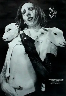 MARILYN MANSON POSTER Holy Wood RARE NEW HOT 24X36 • $10.48