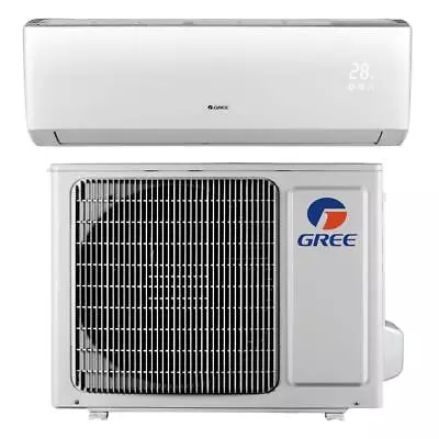 GREE Ductless Mini Split Air Conditioner 9000-BTU 3/4 Ton W/Inverter/Heat/Remote • $894.52