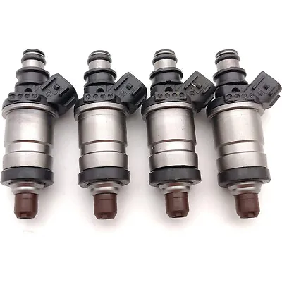 4 X 06164P5M000 Flow Matched Fuel Injectors For1997-2001 Honda Prelude H22A4 • $36.54