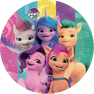 My Little Pony Plates Paper Party Horse Birthday Party 23cm Plates Tableware X 8 • £4.99
