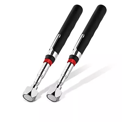 2 Pack Telescoping Magnetic Pick Up Tool Extendable Magnet Picking Stick Rod • $16.57