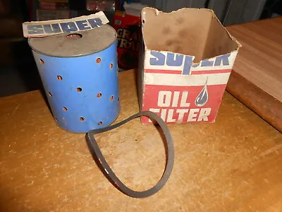 Vintage NOS Superior Canister Type Oil Filter S-34 • $12.99