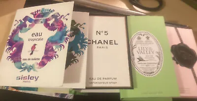 Carded  Perfume Samples Sisley Chanel Viktor & Rolf Penhaligon’s • £18.75
