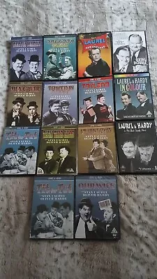 Laurel And Hardy Dvds Collection 14 Dvds In Total.  • £25