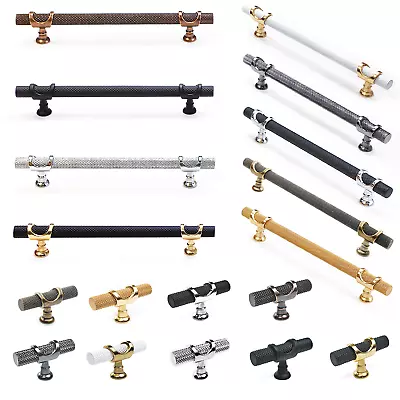 £3.99 • Buy Knurled Handles Knobs  Designer Kitchen Unit Handles Drawer - DecorAndDecor