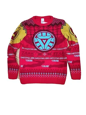 $50 • Buy Marvel Ironman Holiday Ugly Christmas Sweater Unisex Adult  Size M