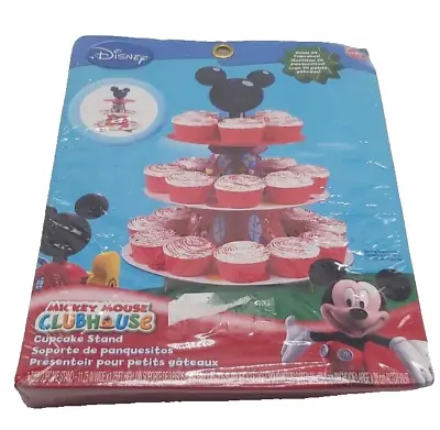 Mickey Mouse Clubhouse Cupcake Stand NEW *Holds 24 Cupcakes* Birthday Party • $18.45