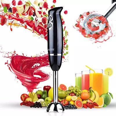 5Core Immersion Hand Blender 500W Electric Handheld Mixer W 2 Mixing Speed For S • £15.43