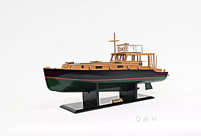 Ernest Hemingway's Pilar Fishing Boat Wooden Model 27.5  Motor Yacht New • $534.74