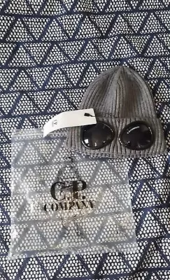 Cp Company Goggle Hat Grey  • £35