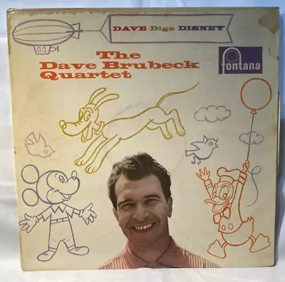 The Dave Brubeck Quartet - Dave Digs Disney - Used 12  Vinyl LP  - TFL 5017 • £11.99