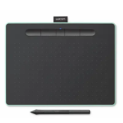 Wacom Intuos Wireless Graphics Drawing Tablet Medium Pistachio New • $99.95