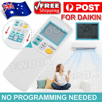 $7.45 • Buy For Daikin Air Conditioner Remote Control ARC433A1 ARC433A21 ARC433A70 ARC433B70