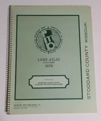 Land Atlas & Plat Book -1979 Stoddard County Missouri • $14.99