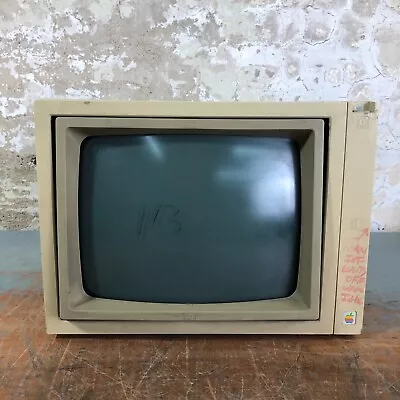 Vintage Apple II Monitor A2M2010 Green Phosphor 825-0560-C - Tested Turns On • $99.95
