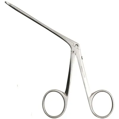 ALLIGATOR Micro Ear Forceps Straight Serrated Jaws 2.75  Premium Stainless • $39.95