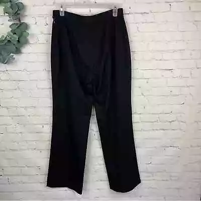 VERTIGO Made In France Black Career Trousers Size 10 • $25