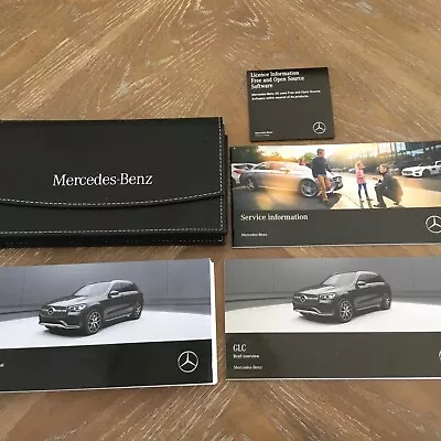 2022 Mercedes Benz GLC Owners Manual PACKET SET &BENZ CASE + DATA SOFTWARE DISC • $40