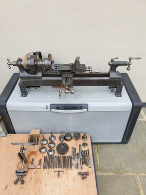 £1650 • Buy Vary Rare, WW2 Metal Engineering Lathe. Lorch Schmidt & Co.