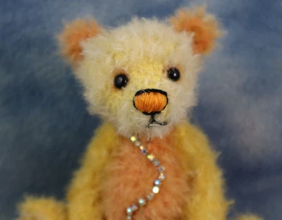 £58 • Buy 4  Beautiful Miniature Mohair Artist Sunny Bear *Bramber Bears* Sienna *OOAK