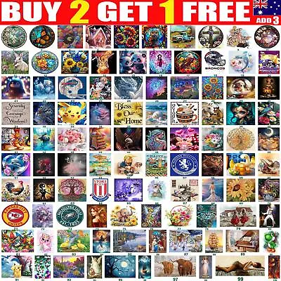 $10.39 • Buy 5D DIY Full Drill Diamond Painting Embroidery Picture Art Cross Stitch Kit Decor