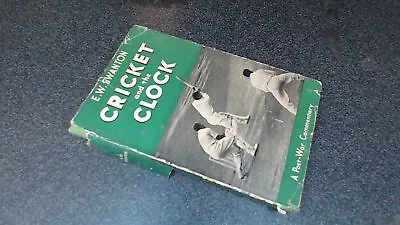 £6.13 • Buy 			Cricket And The Clock, A Post-war Commentary, E.W. Swanton, Hodde		